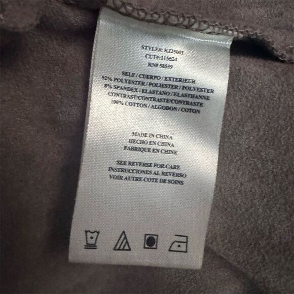 NWOT Club Monaco Women's Black Burnout Velvet Turtleneck Size L Long Sleeve - Picture 5 of 5